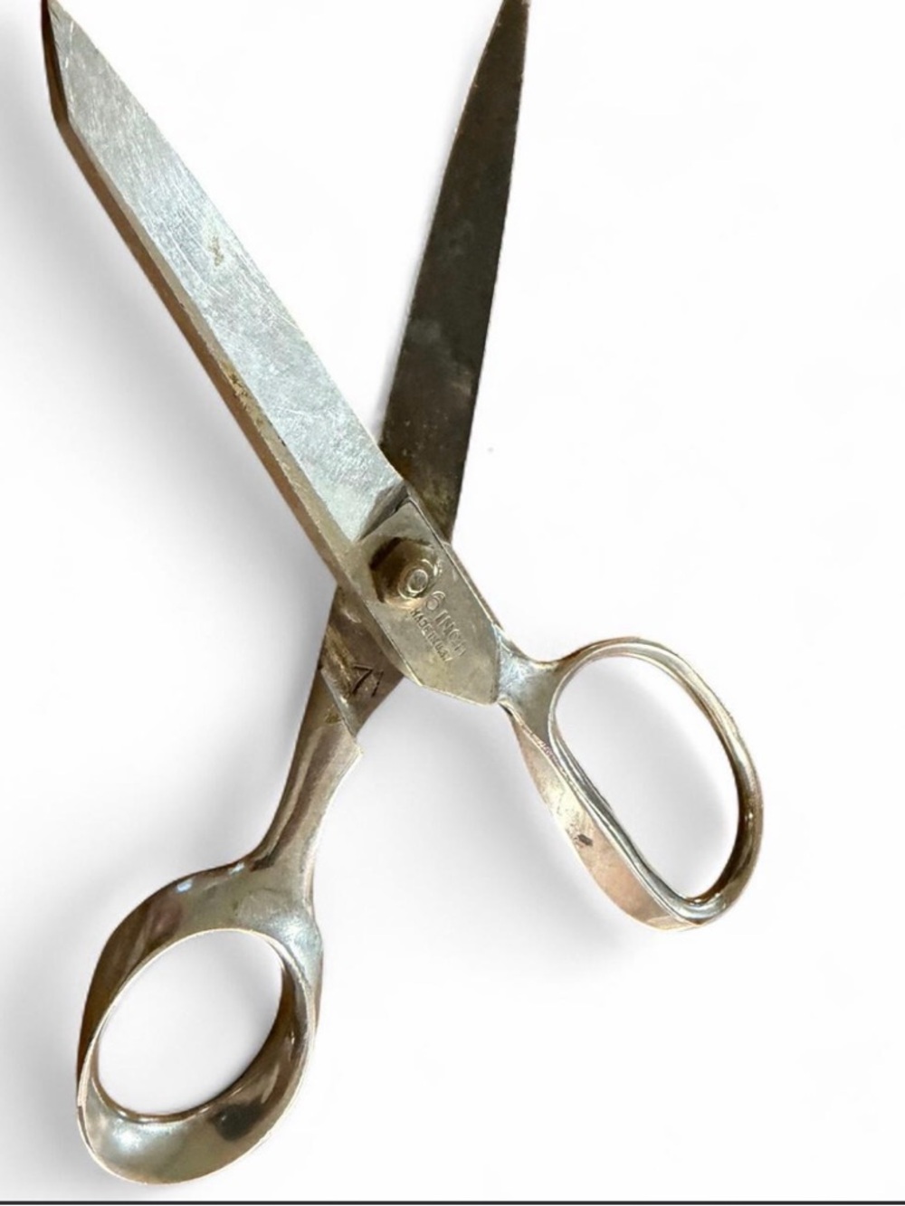 Vintage Shumate Corp. St. Louis 6" Professional Sewing Shears - Made in USA
